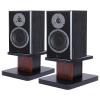 1 Pair Universal Wood Design Speaker Stands, Premium Surround Sound Home Theater Audio Stands, Bookshelf Speakers or Studio Monitors Stands (6" - Yellow Sandalwood) view 3