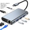 Hub Splitter Multiport Adapter Laptop Adapter Mobile Phone Notebook high Speed Transmission (D 1) view 2