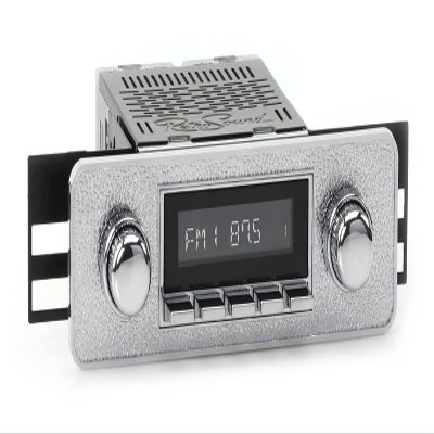 RetroRadio Compatible with 1959-66 Volvo PV544 Features Include Bluetooth, AUX, AM/FM LAC-M1-302-06P-76PV2