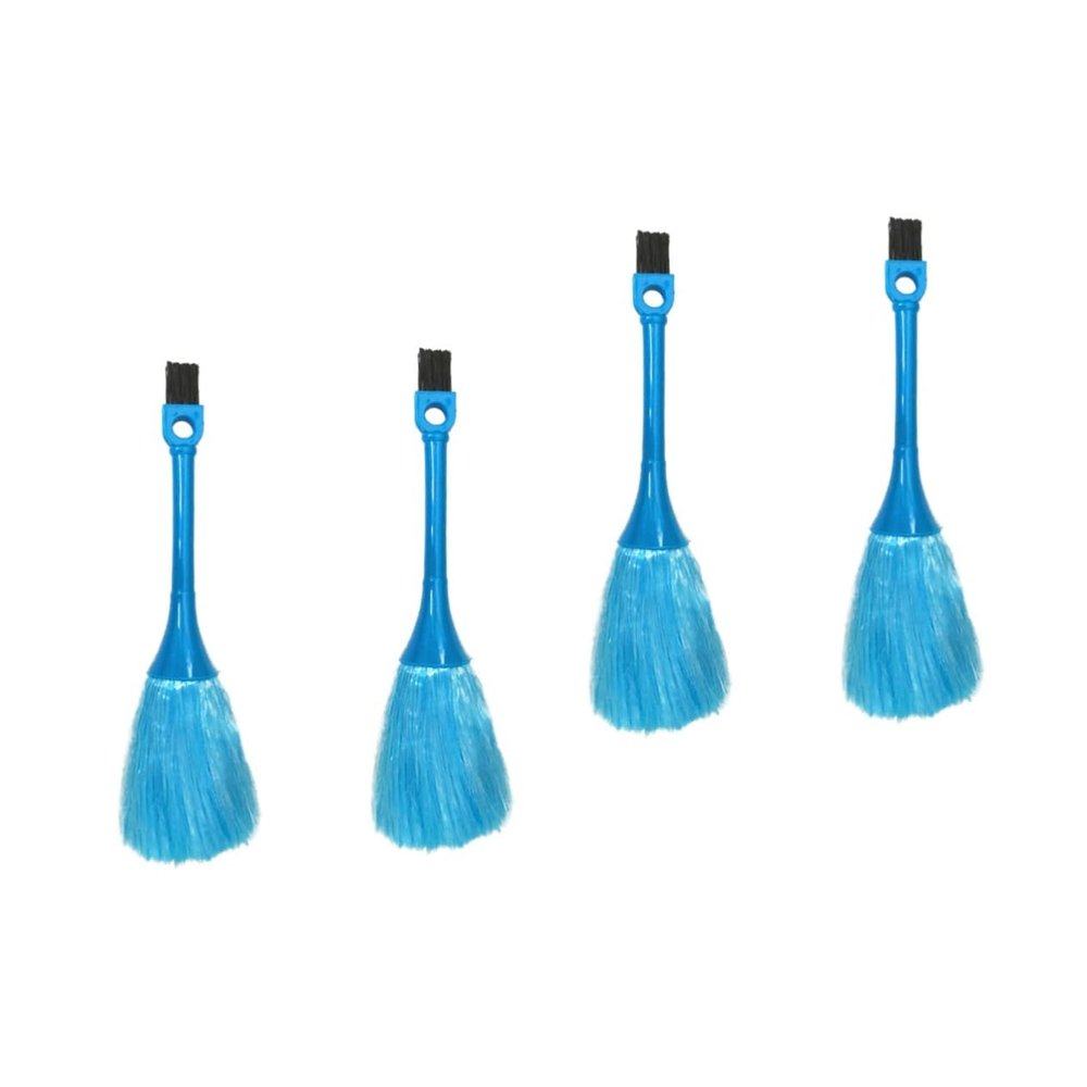 HOMSFOU 4pcs Lasting Use Computer Keyboard Double-Sided Brush for Electronics Home Appliances Non-Scratch Design Easy to Clean