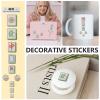TEMKIN Guitar Capo Guitar Fretboard Decals Guitar Mahjong Pattern Sticker Electric Guitar Self-adhesive Decoration Musical Instrument Sticker Guitar Stickers Guitar view 2