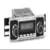 RetroRadio Compatible with 1966-68 Mercedes-Benz 200 with Black Pebbled/Chrome Faceplate Features Include Bluetooth, AUX, AM/FM LABC-M1-308-409-39-78M3 view 1