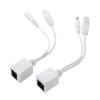 ARTICHOKE 10pcs(5pair) POE Splitter POE Switch POE Cable Adapter Tape Screened 5V 12V 24V 48V Power Supply Cable 5.5 * 2.1mm(White-5pair) view 1