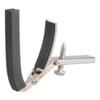 TEMKIN Metal Screw On Capo Adjustable Suitable for Folk Guitar, Electric Guitar, Ukulele and Other Musical Instruments Guitar view 2