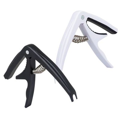 TEMKIN 2pcs Ukulele Guitar Capo Accessories Classical Guitar Electronic Kit Electronic Accessories Capo for Acoustic Guitar Acoustic Guitar Capo Guitar Accessory Electric Guitar Set Abs Guitar
