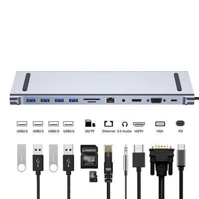 Hub Splitter Multiport Adapter Laptop Computer Converter Extender (White Fruit peach5)
