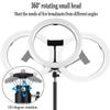 Arc Surface 10-in Marquee RGBW Dual Colour Temperature Dimmable Ring Fill Light Live Photography Camera Light,Ring Fill Light b (Ring Fill Light a) view 3