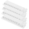 Gadpiparty 8pcs Cable Management Clips under Desk Cord Keeper Adhesive Cable Holder Wire Clip view 1