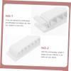 Gadpiparty 8pcs Cable Management Clips under Desk Cord Keeper Adhesive Cable Holder Wire Clip view 2