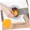 TEMKIN Guitar Capo Ukelele Pick Ukelele Tuner Metal Guitar Electric Guitar Capo Guitar Finger Picks Guitar Tuner Accessories Aluminum Alloy Folk Capo Guitar Picks Reusable Guitar Capo Guitar view 3