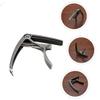 TEMKIN 3pcs Capo Tuner Guitar Decked Accessories Guitar Capos Capo Clamp Part Clip on Guitar Capo Acoustic Guitar Capo Guitar Supply Metal Guitar Capo Ukelele Capo Tuning Silver Ukulele Guitar view 2