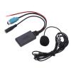 Bluetooth AUX in Cable Adapter Stereo Full Speed with Removable Microphone Replacement for Alpine 2009 and up view 1