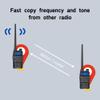 RUYAGE UV-5R Walkie Talkie Dual Band 5W Rechargeable NOAA Two Way Radio Emergency Weather Receiver with K-Headphones (Black, 1) view 4