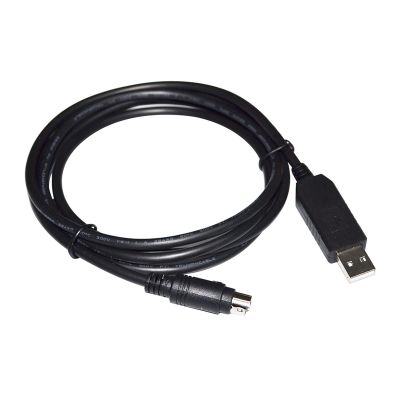 F1T`D2I FT232RL USB to M-INI DIN 8PIN MD8 Adapter RS232 Serial Communication Cable Fit Fit Compatible Omega Engineering FMA1600 FMA2600 Series(1.8M,FT232RL CHIP)