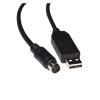 F1T`D2I FT232RL USB to M-INI DIN 8PIN MD8 Adapter RS232 Serial Communication Cable Fit Fit Compatible Omega Engineering FMA1600 FMA2600 Series(1.8M,FT232RL CHIP) view 3