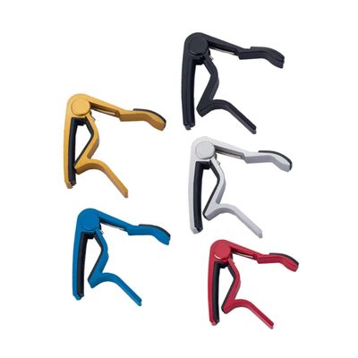 TEMKIN 5pcs Guitar Capo Ukulele Bass Ukulele Classical Guitar Classic Guitar Tuner Guitar Electric Guitar Capo Clip on Guitar Tuner Clip on Tuner Change Tune Clamp Aluminum Alloy Guitar Guitar