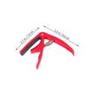 TEMKIN 5pcs Clip-on Bass Style - Ukulele on Capo Universal Ukulel Metal Clip Accessory Electric Red Change Electirc Acoustic Tuner and Clamp Banjo Guitars Classical Picks Guitar Mandolin Guitar view 3