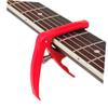 TEMKIN 5pcs Clip-on Bass Style - Ukulele on Capo Universal Ukulel Metal Clip Accessory Electric Red Change Electirc Acoustic Tuner and Clamp Banjo Guitars Classical Picks Guitar Mandolin Guitar view 4