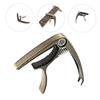 TEMKIN 2pcs Capo Portable Guitar Capo for Electric Guitar Silver Accessories Guitar Accessories Clip on Guitar Capo 6 String Guitar Capo Useful Capo Tone Modified Clamp Guitar Supply Bass Guitar view 3