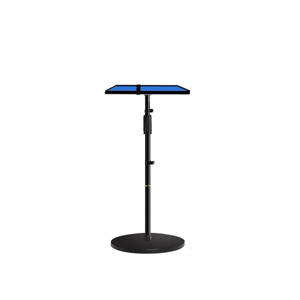 CHICKEN Projector Stand Projector Stand Home Floor Projector Bracket with Tray Projector Round Base Metal Tray 11.41"*15.35" for the Studio Exhibition Center Projector Wall Mount