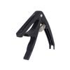 TEMKIN 3pcs Guitars Metal Universal Clip Electirc Accessory for Bass Guitar Clip-on Fast Mandolin Capo Change - on Ukulel Picks Clamp and Tuner Acoustic Style Classical Ukulele Black Guitar view 2