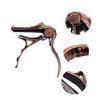 TEMKIN Capotraste Para Guitarra Metal Capo Clip- on Capo Ukulele Capo Tuner Guitar Accessories Coffee K77 Ukulele Tuner Guitar view 2
