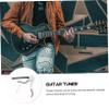 TEMKIN 2pcs Guitar Capo Bass Ukulele Metronome Tuner Classical Guitar Metal Capo Guitar Accessories Capo Banjo Capo Acoustic Electric Guitar Capo Tune Changing Clamp Alloy Guitar Capo Key Guitar view 2
