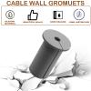 4Pcs Cable Grommet Routing Kit for Starlink, Wall Grommets for Cables, Wall Cable Through Wall Hole Cover Compatible with Starlink Mount for Protecting Cords, Cable Through Bushings for 1" Wall Hole view 4