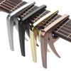 TEMKIN Guitar Capo Zinc Metal-Plated Capo for Acoustic Electric Guitar Ukulele Guitar Clip Clamp Music Instrument Accessories Guitar (Color : C) view 2