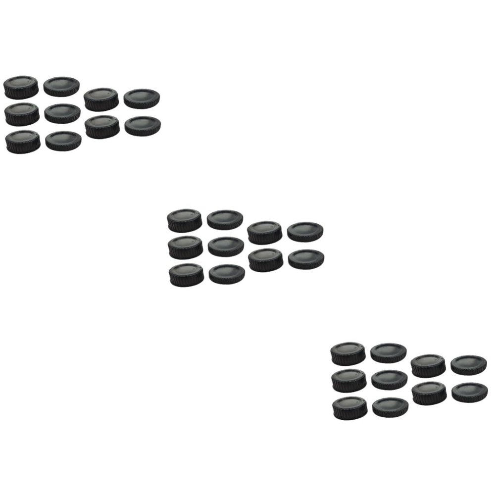 Gadpiparty 15sets Camera Body Cover Rear Lens Dust Essential for Camera Storage Maintenance