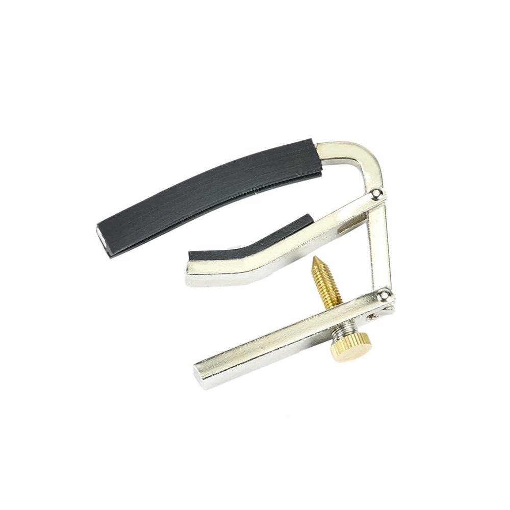TEMKIN Guitar Clip Capo Clamp Guitars,Classic Guitar Capo Clamp Steel Stainless Screw Compress Capo Guitar Electric Guitar Accessories Guitar Capo Guitar