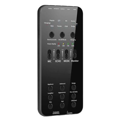 Live Sound Card Audio External USB Headset Microphone Live Broadcast Sound Card for Mobile Phone Computer PC Recording (Color : D, Size : 151x74x12mm) (E 151x74x12mm)