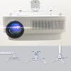 CHICKEN Projector Stand Projector Stand Wall Mount Projector Bracket/Ceiling Fixed Hanger 16.92" Square Tube for Home Studio Exhibition Center Projector Wall Mount view 4