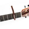 TEMKIN Guitar Clip Capo Clamp Guitars,Wood Grain Light Guitar Capo Quick Change Clamp Key Plastic Steel for Acoustic Electric Guitar Ukulele 1 Gift Pick Guitar view 3