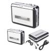 Acouto USB Cassette Tape to PC Mp3 CD Switcher Converter Audio Music Player with Headphones Cassette to Mp3 Converter Convert Your Vintage M view 2