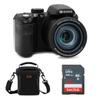 Kodak PIXPRO AZ425 Astro Zoom 20MP Full HD Digital Camera, Black, Bundle with 32GB Memory Card and Camera Bag view 1