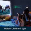 Black LED Projector Support 1080P Home Theater Media Player Home Wired Same Screen Projector (D 110*110*47mm) view 3