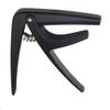 TEMKIN Guitar Capo Zinc Metal-Plated Capo for Acoustic Electric Guitar Ukulele Guitar Clip Clamp Music Instrument Accessories Guitar (Color : Black) view 1