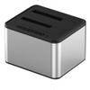 Aluminum 2.5"/3.5" Compatible 5GBPS HDD SSD External Case Enclosure Hard Drive HDD Docking Station USB 3.0 HDD Box view 1