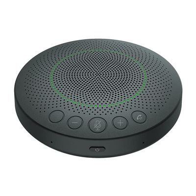 USB Wired Omnidirectional Microphone Voice Pickup Mic Speaker for Meeting Business Conference Computer Laptop