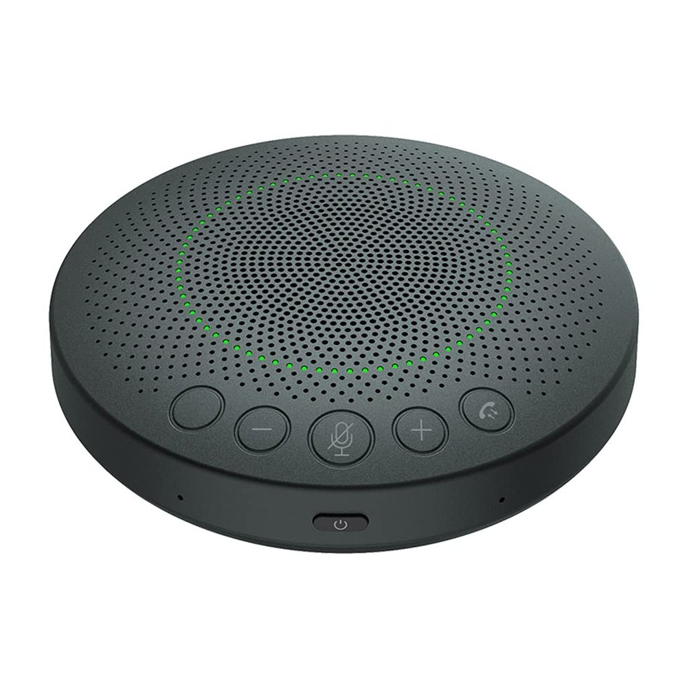 USB Wired Omnidirectional Microphone Voice Pickup Mic Speaker for Meeting Business Conference Computer Laptop