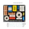 280W 3 Way Audio Speaker Crossover Treble+ Midrange+ Bass Independent Filter Frequency Divider for DIY Speaker DIY 1PC view 3