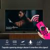 3 Pack Silicone Remote Cover, TV Remote Case, Remote Control Cover(Green & Rose Red & Sky Blue) view 4