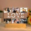 Personalized 3D Lamp Night Light Custom Photo And Text Lamp, Acrylic night light, Customized Valentine's Day, Wedding, Anniversary, Birthday, Christmas, Gift For Him, Names And Date, Couples, Her/ 11 view 1