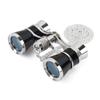 3 X 25 Classic Foldable Opera Glasses Binoculars Metal Body with Chain Optical Lens Theater Telescope Retro Design Women Gifts (Color : A) (A) view 2