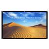 120 inch 16:9 Screen for Projector Portable Projector Screen Foldable Projection Screen Front Rear for Home Theater Outdoor view 1