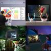120 inch 16:9 Screen for Projector Portable Projector Screen Foldable Projection Screen Front Rear for Home Theater Outdoor view 2