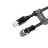 AConnect M12 8 Pin X-Code Male Right Angle to RJ45 Industrial Ethernet Cable for Cognex in Sight Industrial Camera Shielded Waterproof Flexible Cable 2M view 4