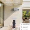 Inwa Outdoor Bluetooth Speakers, IPX5 Waterproof 400W Wall Mount Speaker, Powerful Indoor/Outdoor Sound System, Wireless Sync Up to 100 Speakers, Suitable for Patio/Porch/Gazebo/Garage(MZ-621, Pair) view 3