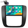 Car Stereo Radio Android 12 for GMC Yukon Chevrolet Chevy Silverado Tahoe Suburban 2007-2012 with Backup Camera CarPlay Android Auto view 1